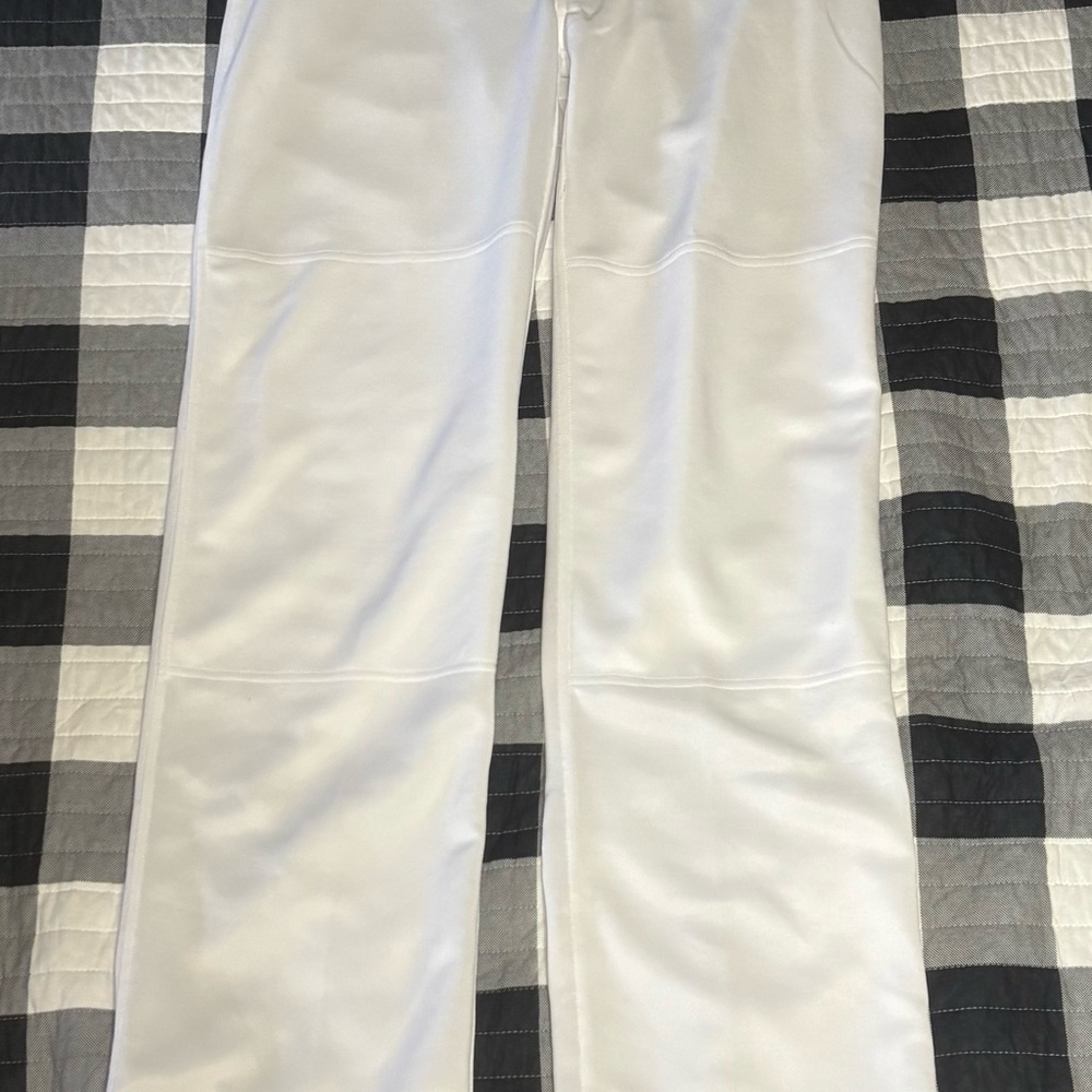 Mizuno White Baseball Pants